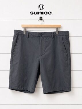 SUNICE Black Golf Shorts Size 38 Men’s Stretch Performance